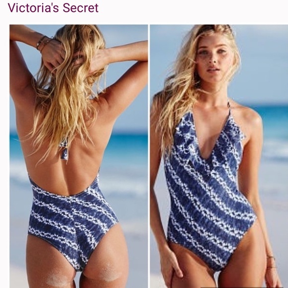 Victoria's Secret Other - Victoria's Secret Flounce Plunge One-piece size M